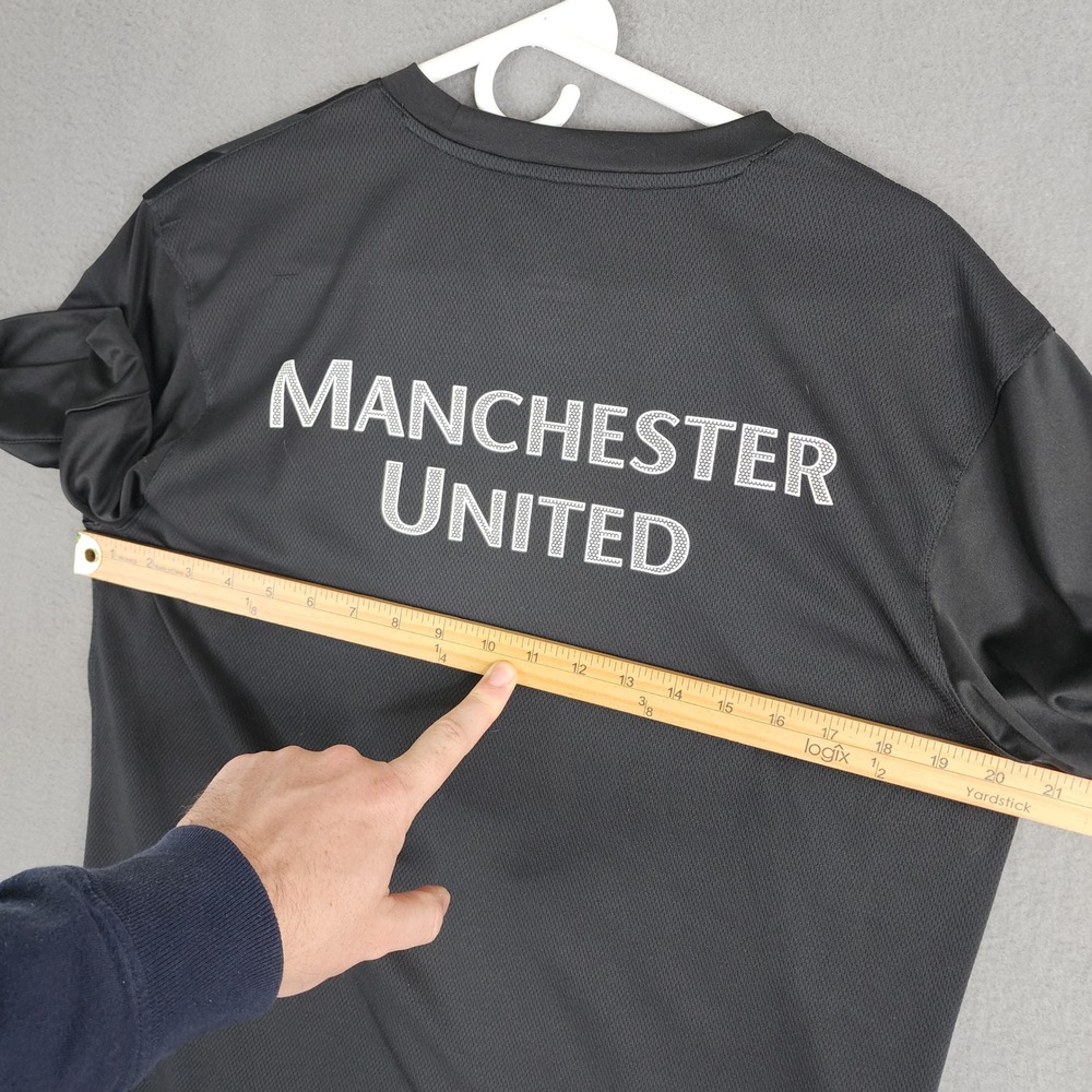 Nike‎ Manchester United Jersey Aon Sponsor Polyester Red Men Large L - Picture 14 of 14